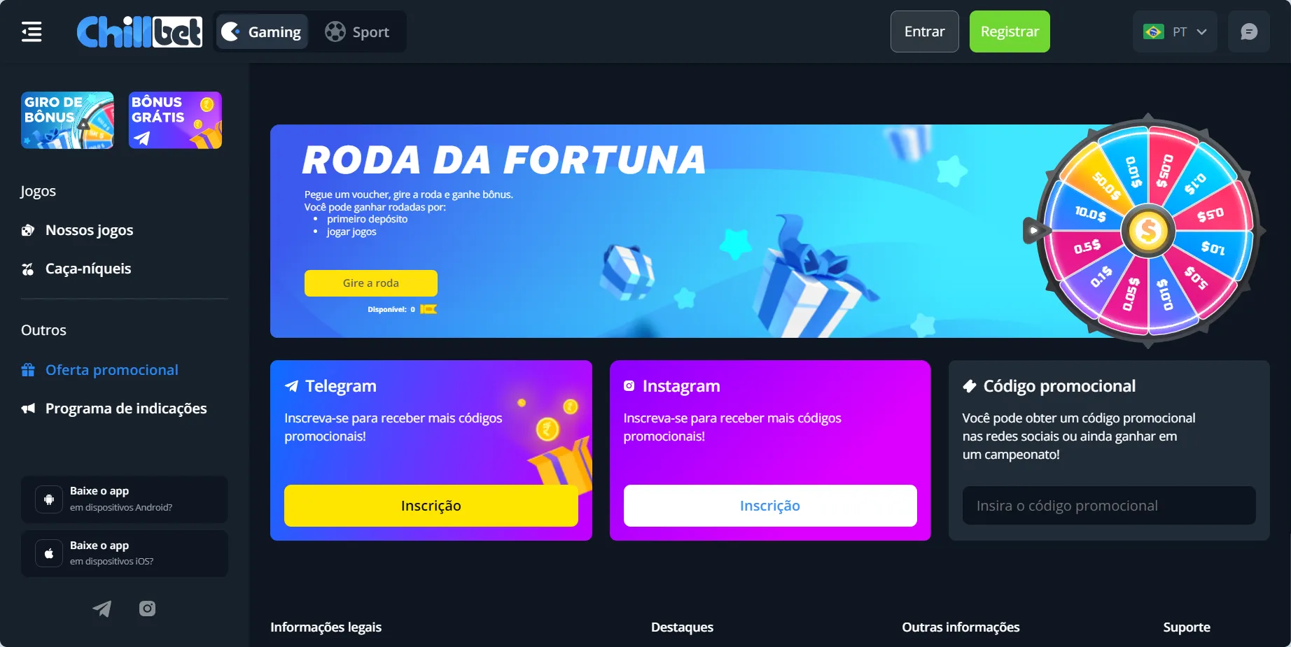bonus chillbet
